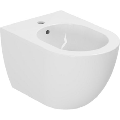 Azzurra - Bidet Sospeso Porcellana Bianco - Serie: Comoda (1/7)