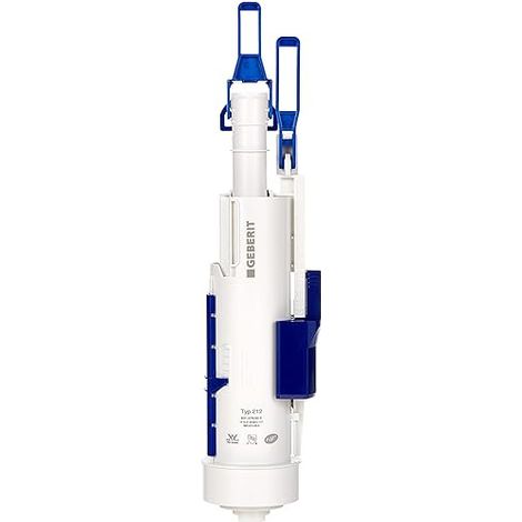 Geberit – Robinet de vidange pour réservoirs encastrés – Soupape type 212 – Compatible Sigma, Delta et UP300 – Mécanisme de chasse d'eau