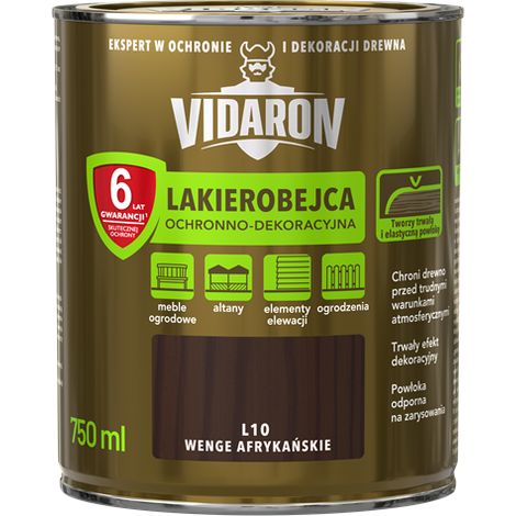 Tinta per legno Vidaron African Wenge L10 750ml (1/3)