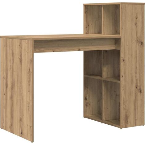 Maison Exclusive - Schreibtisch Artisan-Eiche 108 x 55 x 103.5 cm