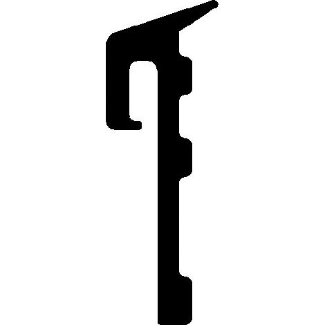Fensterbankdichtung L7016Weiß (1/3)