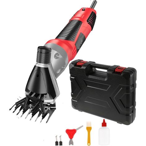Cisailles à moutons 1000W 13 vitesses électrique moutons tondeuse à cheveux for animaux de compagnie Kit de cisaillement cisaillement laine coupe chèvre Animal de compagnie cisaillement ferme coupe Ma (1/5)
