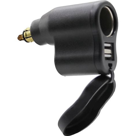 Dual-USB-Ladeadapter für Hella DIN-Zigarettenanzünder, wasserdicht (1/4)