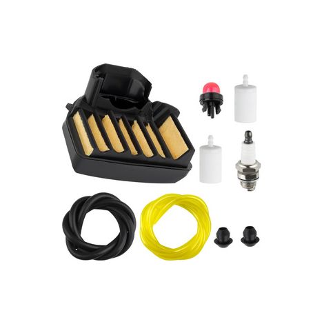 Lot de 2 Filtre à air 455 pour tronçonneuse Husqvarna 455 460 – Réf. 599333701, compatible 455E 455R 460R, protection moteur (1/5)