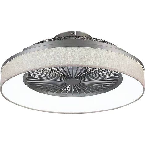 Plafonnier LED ventilateur télécommande Benicio Rabalux (1/5)