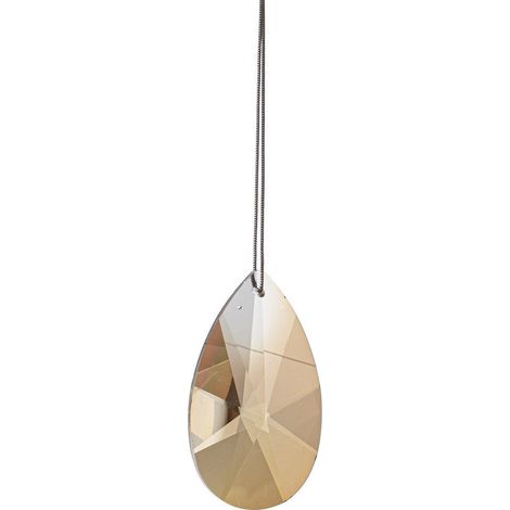 ADDOBBO GOCCIA CRISTALLO TRASPARENTE AMBRA ELDRID 3,8X2,5X6,5