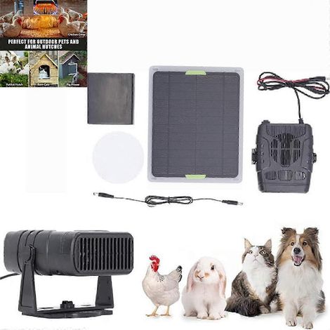 Chauffage pour poulailler, chauffage pour niche pour chien, chauffage solaire, sèche-linge, chauffage, équipement de chauffage à vent