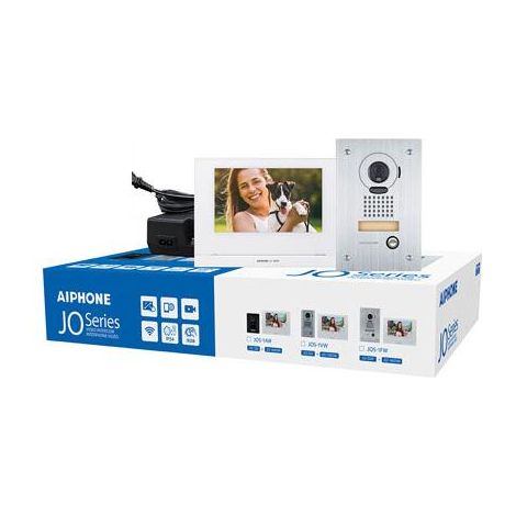 Aiphone - Kit videocitofono da esterno con monitor da 7" e modulo wifi integrato - JOS1VW (1/4)