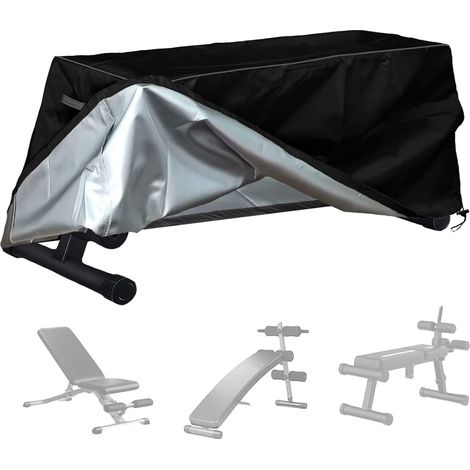 Housse de banc de musculation réglable, en tissu Oxford 600D, pliable, inclinaison/déclin, pour planche à abdominaux, banc de musculation, banc d'haltères, pour extérieur et intérieur (1/5)