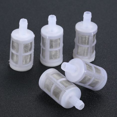 (Diamètre 8 mm) Lot de 5 mini filtres à mailles de 8/12 mm pour micro-irrigation, protection et purification de l'eau, tuyau d'arrosage, nettoyeur haute pression, pompe de lavage auto, brasseries. (1/5)