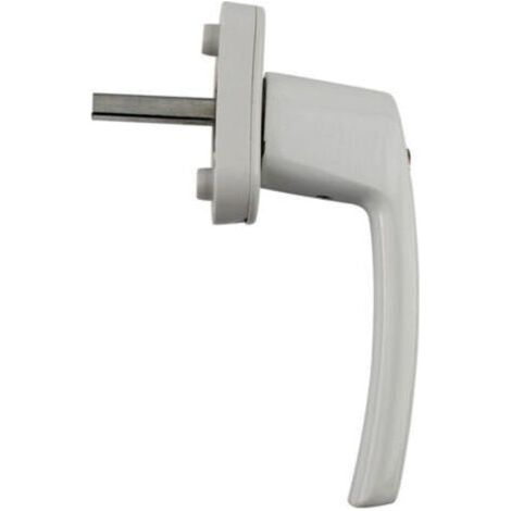 2Pcs Poignées de Fenêtre Verrouillables en Aluminium (1/4)