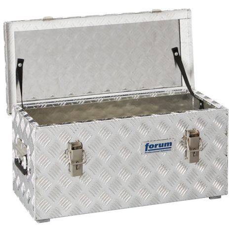 Caisse de transport en aluminium 628x275x280mm tôle striée48 litres Forum (1/5)