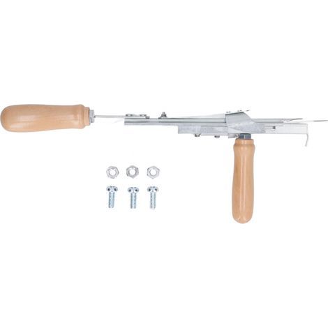 Pistolet à Tissage Manuel en Bois de Hêtre pour Débutants - Machine à Tuffage DIY, Sécurisée et Antirouille (1/5)