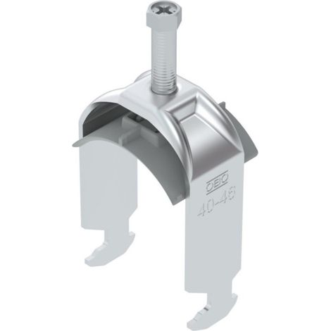 OBO Bettermann Bügelschelle 2056 40-46mm Aluminium, 100 Stück, 1186442 (1/2)