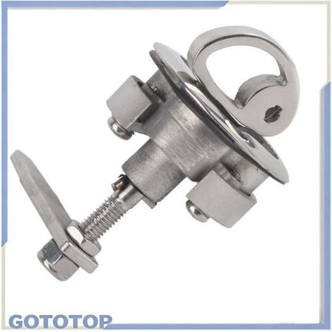 Loquet à came de bateau Hatche de Verrouillage de Came Bateau Tather le Verrou Porte Verrouillage du bateau grappin (1/4)