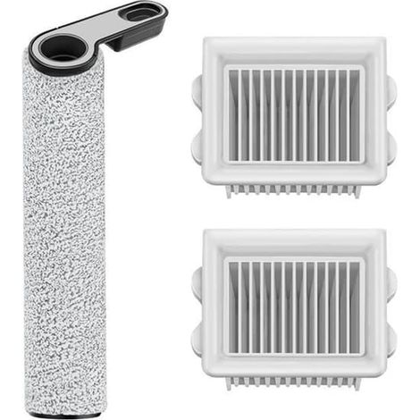 SABIR-Brosse principale + 2 filtres d'aspiration, kit de remplacement pour Roborock A20/A20 Pro/Flexi/Flexi Pro (1/3)
