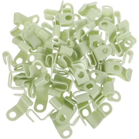 50 Pièces Crochets Connecteurs Plastique pour Cintres Organisateur Garde-Robe Gain de Place Crochets Robustesse Anti-âge pour Suspension Vêtements Extenseurs Empilables pour (1/5)