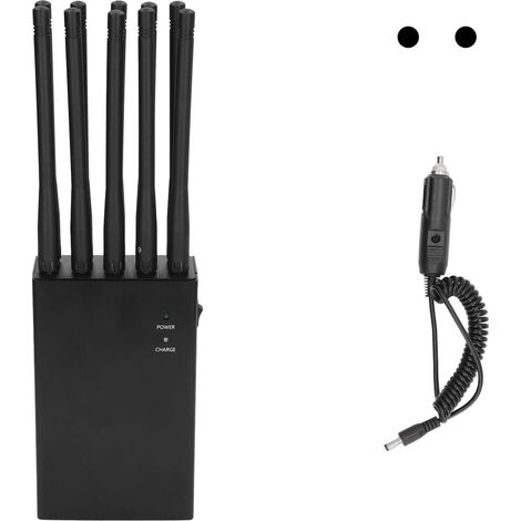 Bloqueur de Signal pleine bande portable, 10 voies, portée de 15m, contrôle indépendant, détecteur Anti-enregistrement, prise ue 110-240V (1/5)