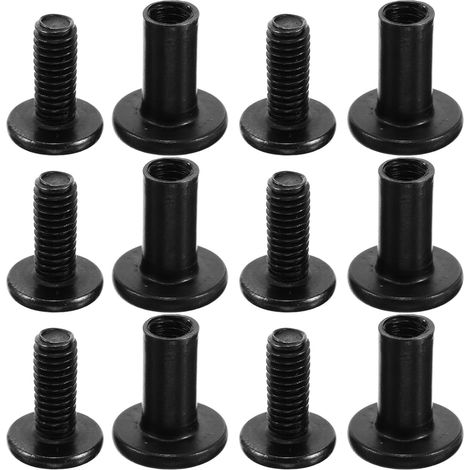 Vis et écrous hexagonaux noirs M3 jeu de 60 pièces vis de 10 (1/5)