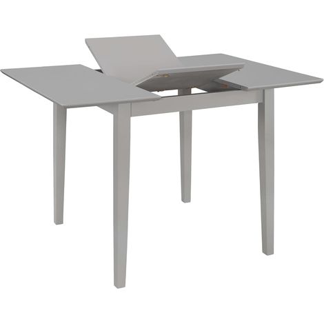 Maison Exclusive - Tavolo da Pranzo Estensibile Grigio (80-120)x80x74 cm in MDF