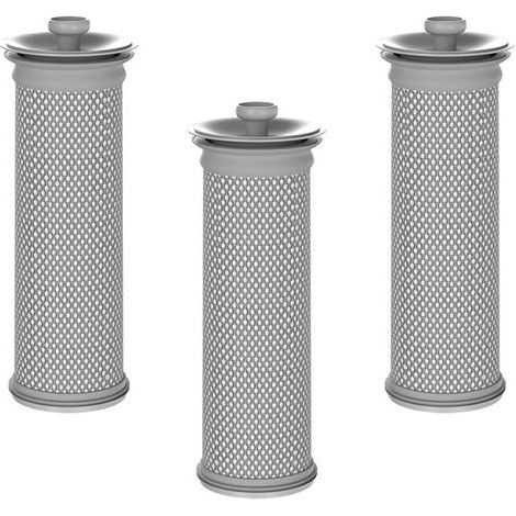 Lot de 3 Filtres de Rechange Compatibles Aspirateur VC 4 VC 6 VC 7 Trimec (1/4)