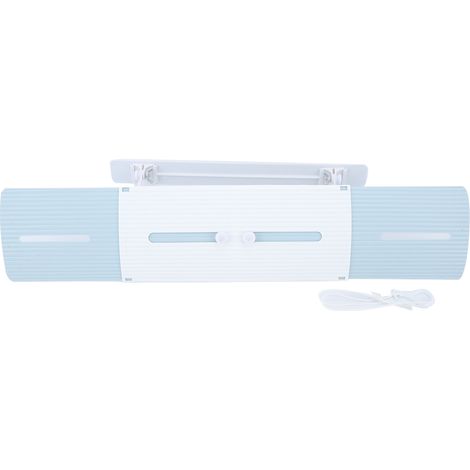 Deflecteur Air Climatisé Réglable En Abs - Direction Vent Ajustable - Installation Sans Outil - Longueur 54-70 Cm (1/5)
