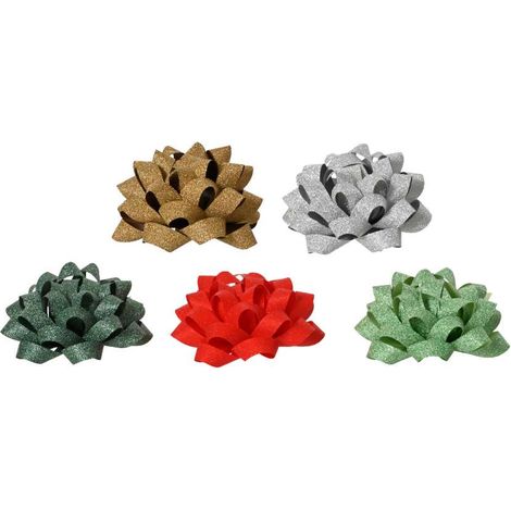 Decoris Nastro Natalizio per Pacchi Regalo - D.8 cm