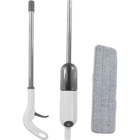 Serpillière Pulvérisateur Rotative 360° à Déclenchement Unique, Nettoyage Sols Sec/Humide sans Lavage Mains, avec un Chiffon (1/5)