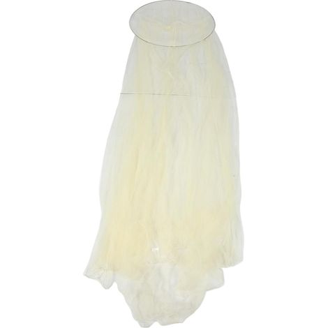 Moustiquaire beige princesse pour lit de fille, rideau décoratif (1/5)
