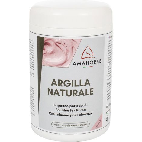 Ama pink cretata rosa per cavalli rinfresca deterge tonifica muscoli e tendini 1 kg