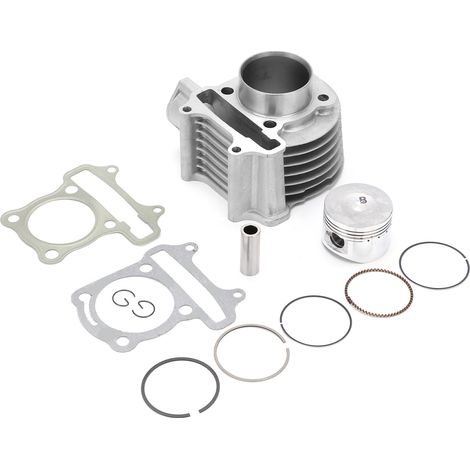 Zylinder-Kolbenring-Dichtungssatz – 2,06 Zoll – 125 4-Takt für Roller, Moped, ATV – Ersatz für GY6 139QMB 139QMA Motor – Aus Legierung.
