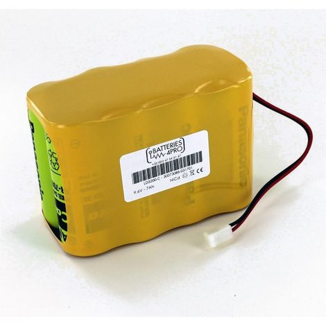 Batterie 9.6V 7Ah NiCd pour Analyseur Larson Davis 3200
