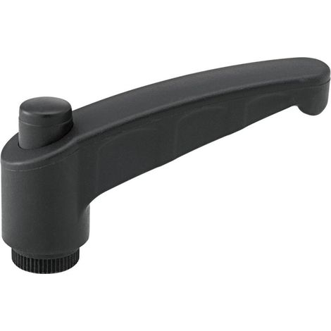 Leva di serraggio con ff termoplastico. Dimensione 95. M12. Contenuto: 1 pezzo fortis