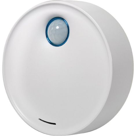 Tapa para arenero de gato con neutralizador automático de olores e iluminación LED azul, fácil de limpiar. (1/5)