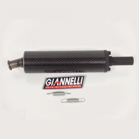 auspufftopf carbon giannelli für zweirädriges motorrad 14019 neu