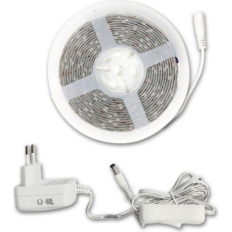 KIT STRIP LED 12W 5 M IP54 NATURALE- 1,0 pz