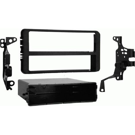 Facade autoradio 1DIN compatible avec TOYOTA CELICA Rav 4 01-05 avec vide poche