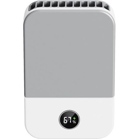 Ventilador Portátil De Cuello - USB Recargable - 3 Velocidades - Batería 2000 mAh - Para Exterior Y Viajes - 1 Unidad (1/5)