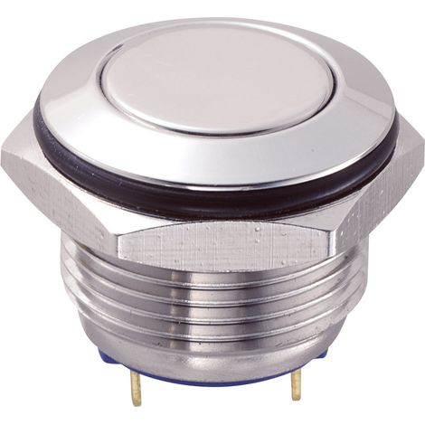 TRU COMPONENTS 701816 GQ16F-10/J/S Vandalismusgeschützter Drucktaster 48 V/DC 2 A 1 x Aus/(Ein) tast