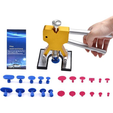Outils de réparation des bosses sur les voitures – Extracteur de tôle pour carrosserie – Outils de réparation des bosses et des enfoncements (1/5)