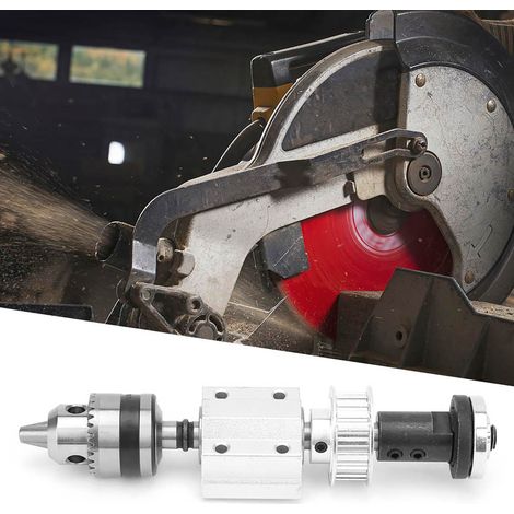 Ensemble broche sans moteur mandrin B12 manchon axe M10 pour bricolage scie table perceuse colonne (1/5)