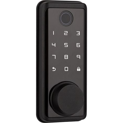 Smart Home Lock for Interior Doors with Remote Locking and Temporary Password Sending (1/2)