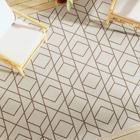 Indoor & Outdoor Teppich Mehrfarbig 190x300 cm