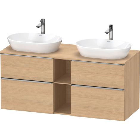 Lavabo consola Duravit D-Neo, suspendido (recortable en ambos