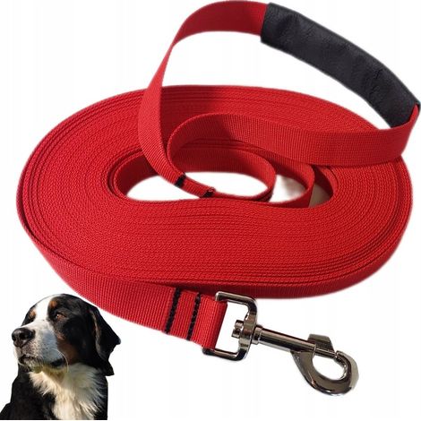 Leine für große Hunde, Größe L-XL, 25 mm, 15 m, Training, verschiedene Farben
