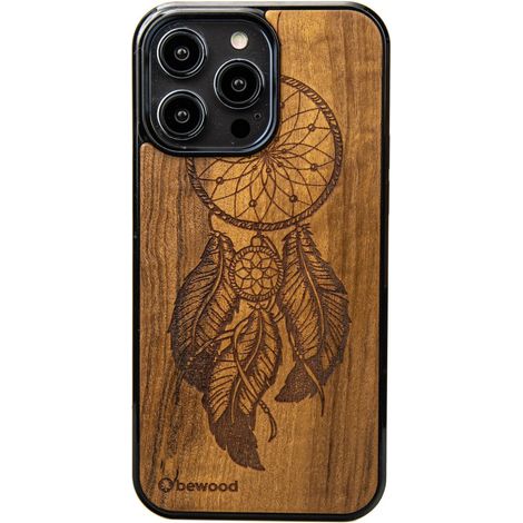 Bewood Holzhülle für iPhone 15 Pro Max DREAMCATCHER IMBUIA (1/5)