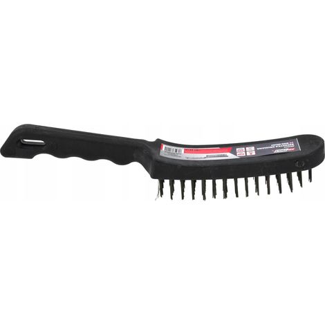Drahtbürste awtools szczotka druciana Kunststoff 27 cm 3 Reihen