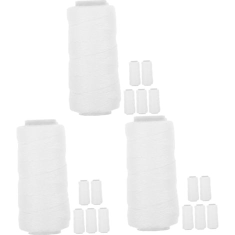 Filiyano-18 rouleaux de fil de coton pour épilation au fil du visage et des sourcils (pièces de rechange) (1/5)