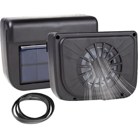 Ventilateur de fenêtre voiture à énergie solaire (1/5)