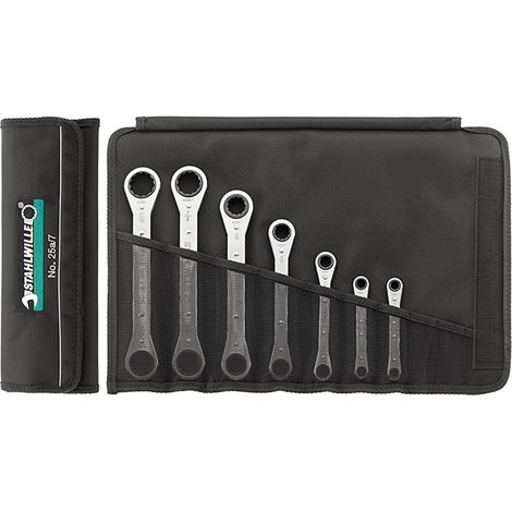 Stahlwille 25/7Pc Ratschenringschlüssel Satz (1/2)